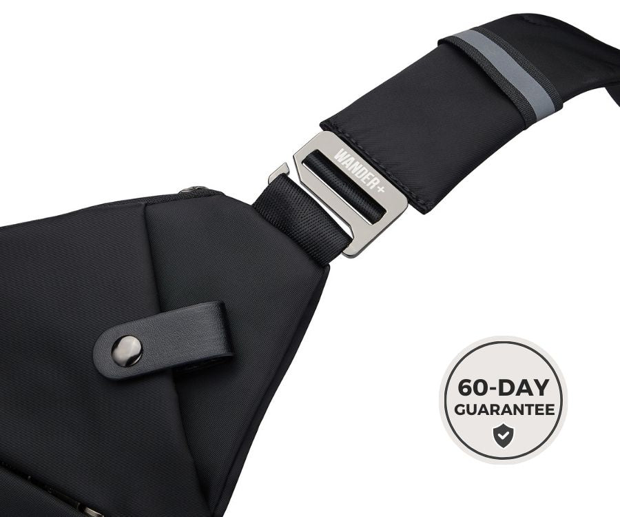 Anti-Theft Travel Bag — Concealed Zipper Design & Secure Front Pockets
