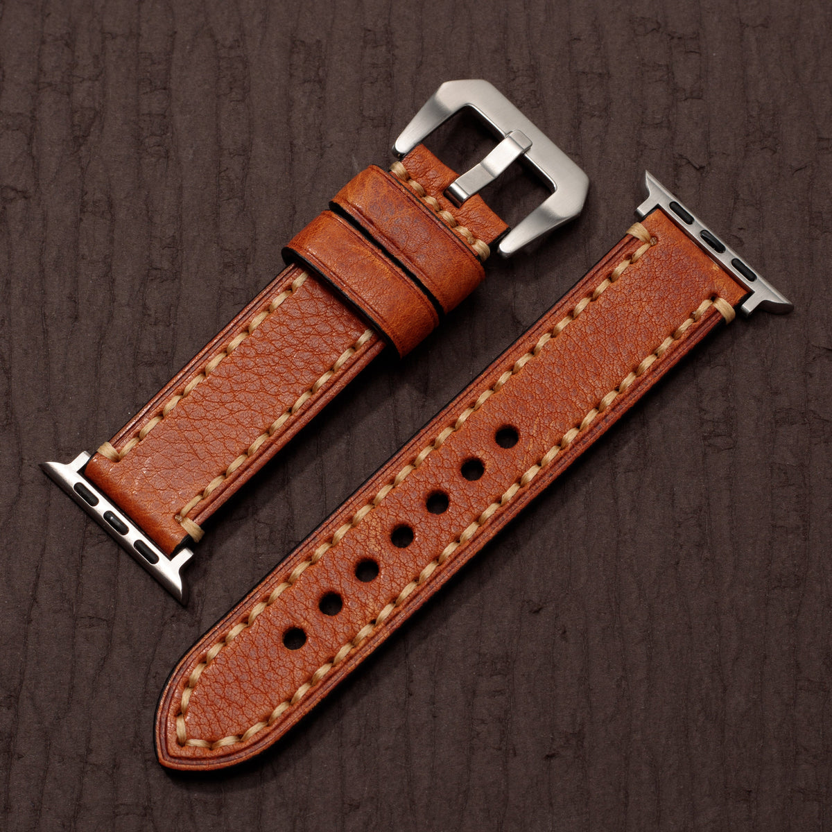 Handcrafted Vintage Leather Band for Apple Watch Ultra Series