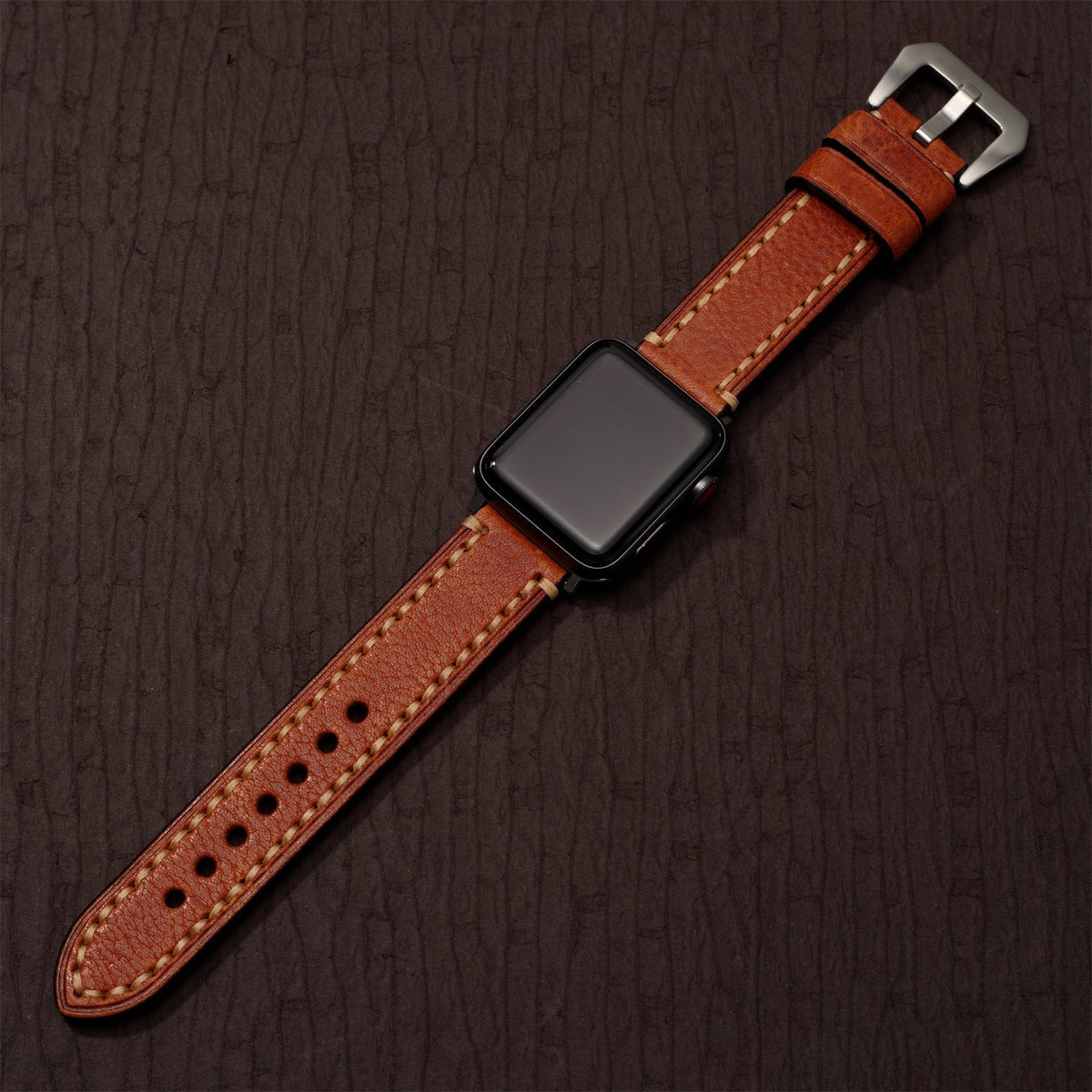 Handcrafted Vintage Leather Band for Apple Watch Ultra Series