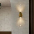 Norell Glass Pole Lamp With Nordic Design For Living Rooms
