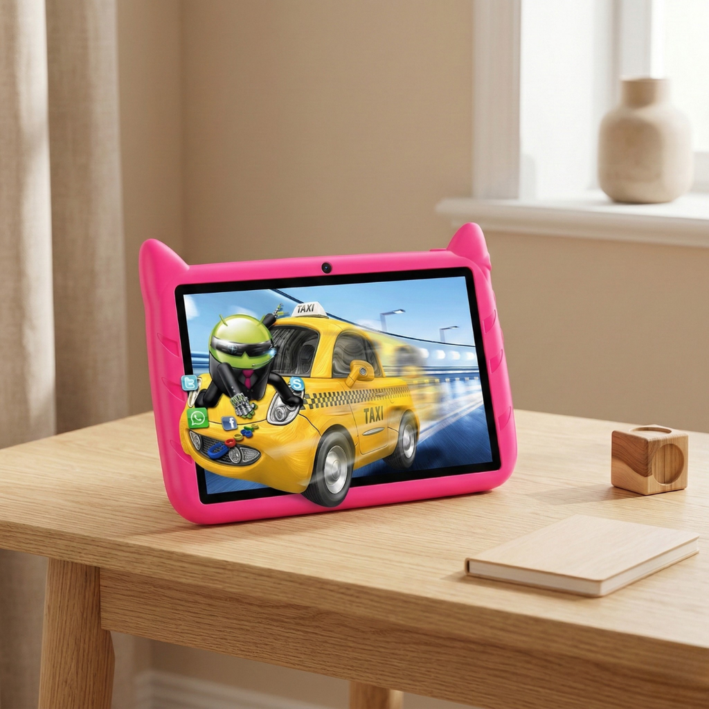 Kompaktní dětský tablet - rozšiřitelné úložiště, plynulý multitasking