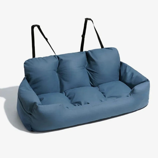 Safety Bolster Travel Car Bed for Large and Medium Dogs