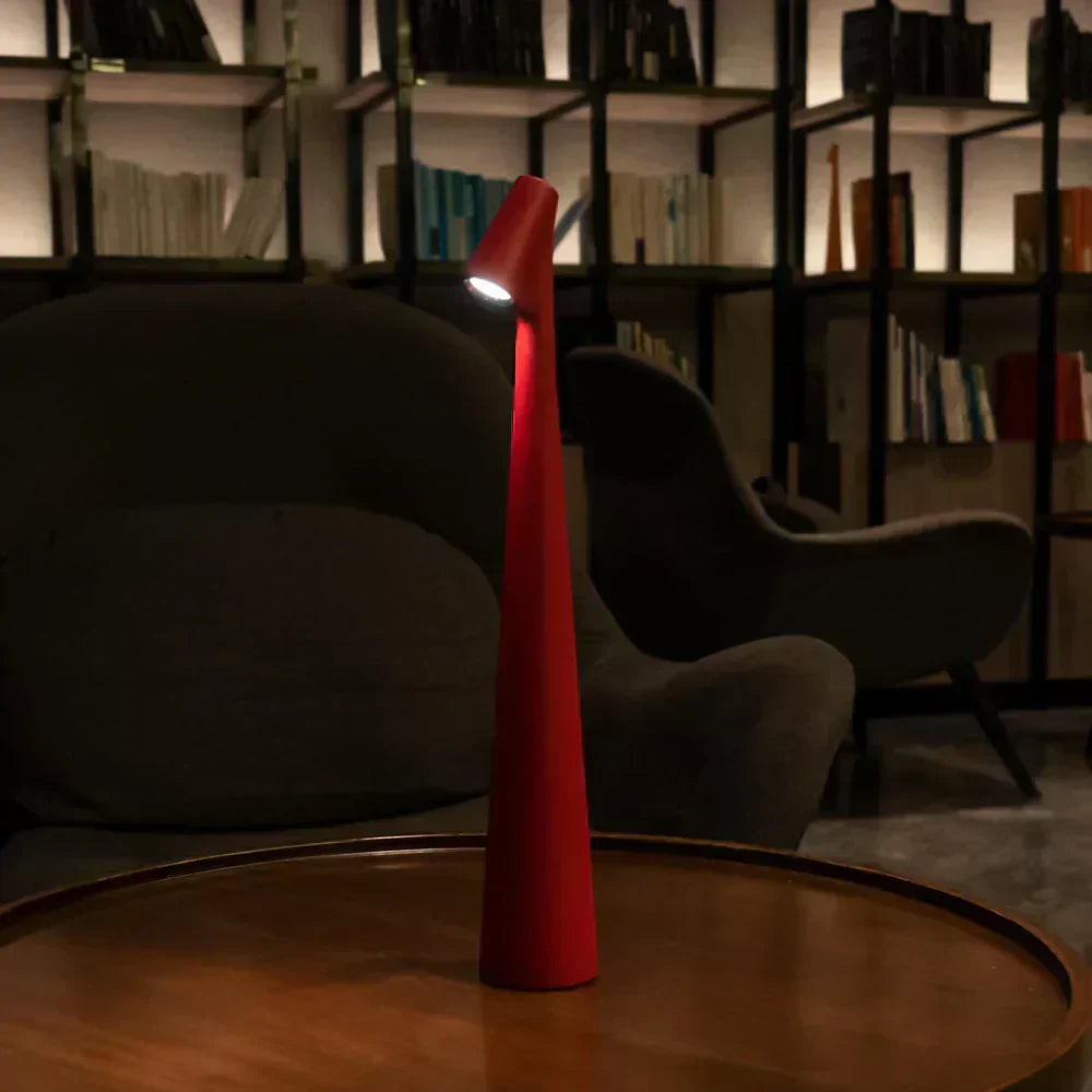 LumaNord Cordless LED Table Lamp — Touch-Controlled Brightness, Soft Ambient Light