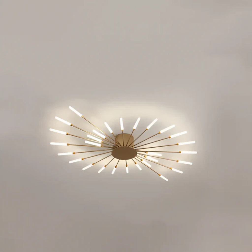 OrionSpiral Sleek Ceiling Light With Luxury LED For Living Room