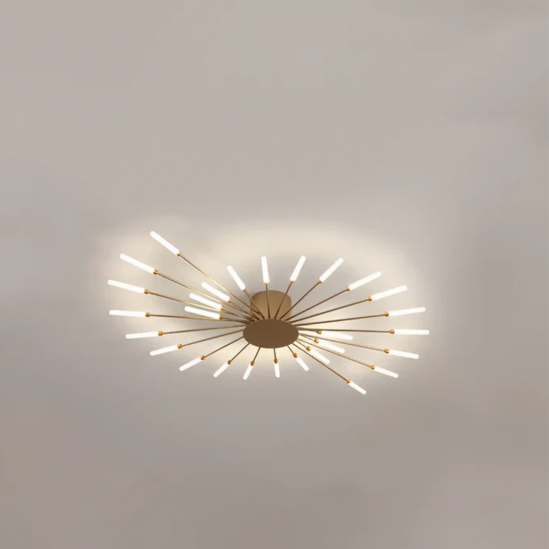 OrionSpiral Sleek Ceiling Light With Luxury LED For Living Room