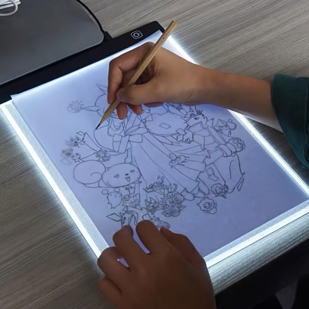 A4 A5 Ultra-Thin LED Drawing Tablet for Tracing & Sketching | Filindra