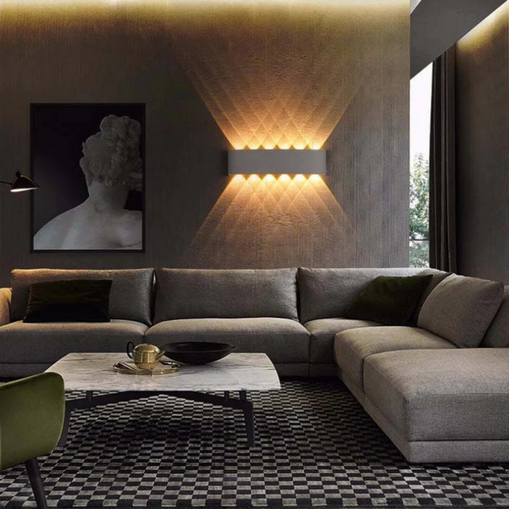 LyraNova Waterproof Wall Light With LED For Indoor And Outdoor Use