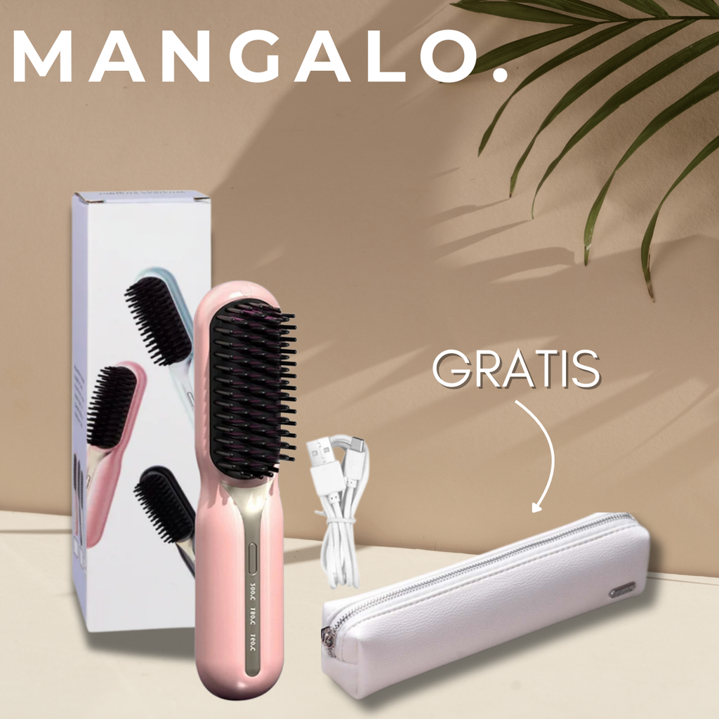 Brosse chauffante Heat Wave de Vrimlo — Lissage, brillance et douceur