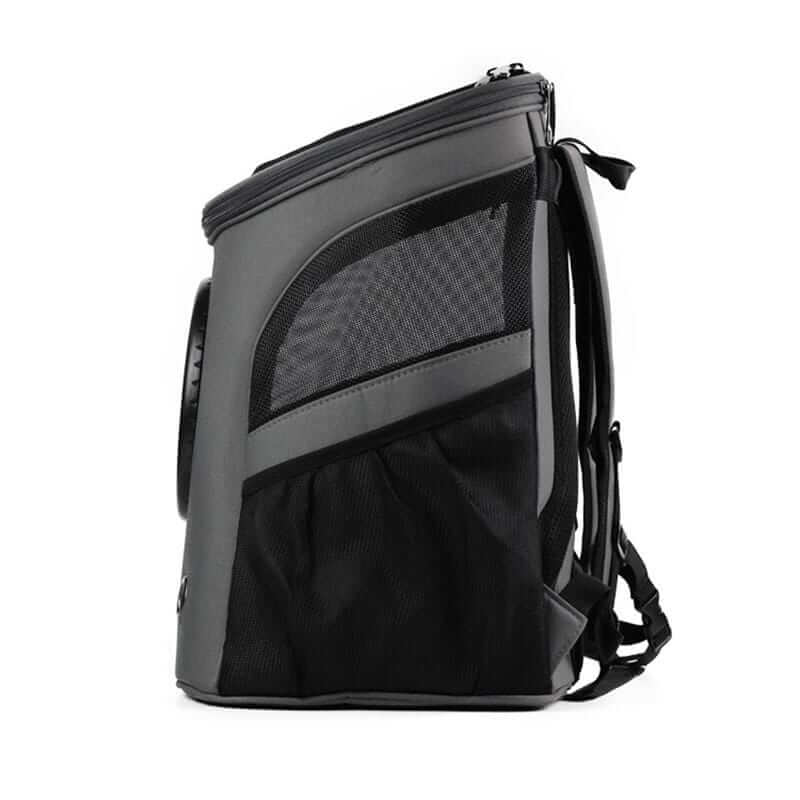 Mochila grande de transporte para gatos — janela bolha, design ventilado