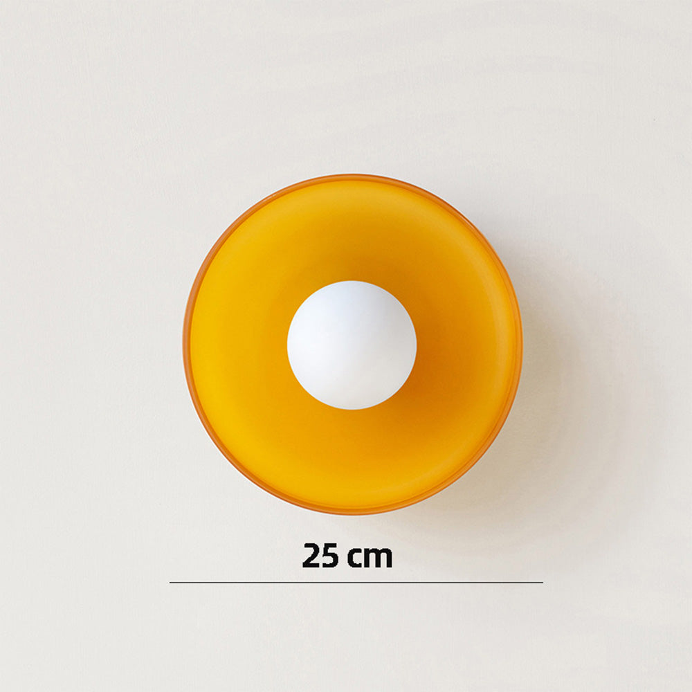 Plafoniera rotonda moderna — lampada decorativa elegante