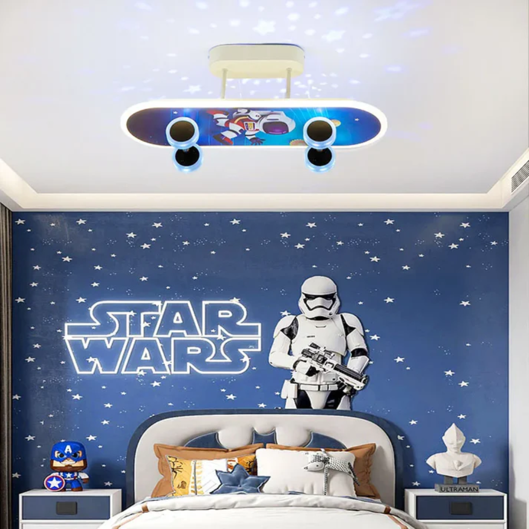 Aurorae Luxe Ceiling Light With Ambient Glow For Modern Spaces