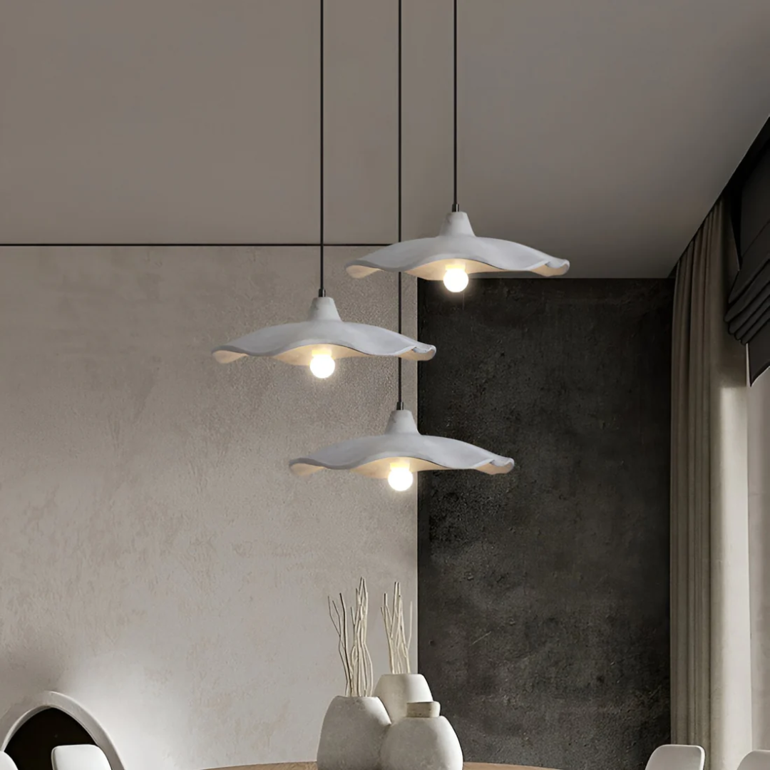 Nolara Wabi-Sabi Concrete Pendant Light For Dining Table