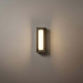 Minimalist Black LED Deck Step Light – Wall Light with Sensor for Stairs/Garden - Flindria