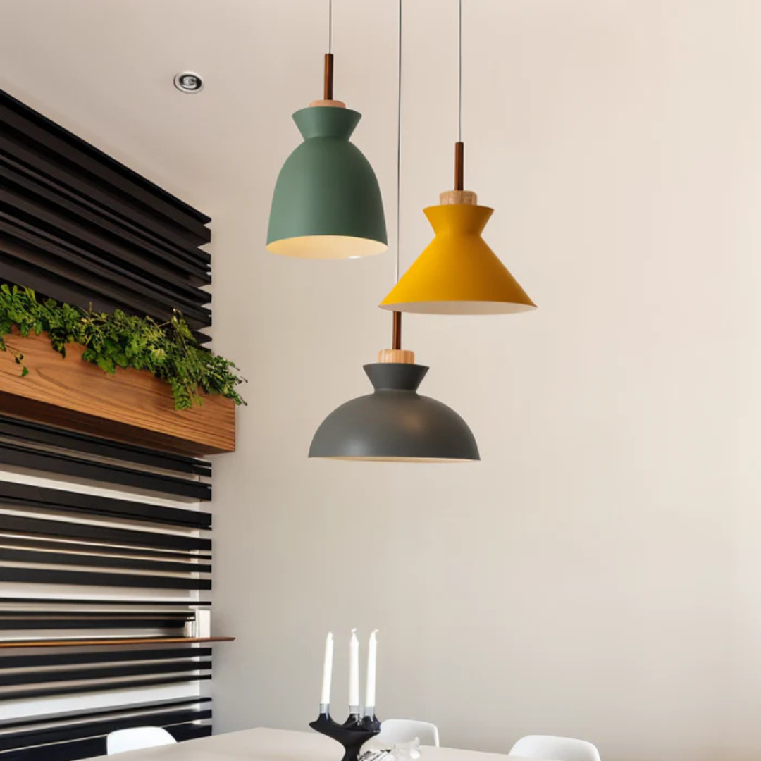 Lyra Macaron Pendant Light for Dining Rooms and Living Areas