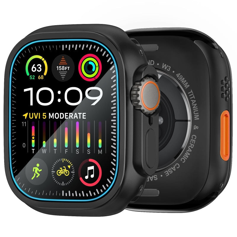 Poliertes Metallschutzgehäuse für Apple Watch Ultra 2/1, 49 mm
