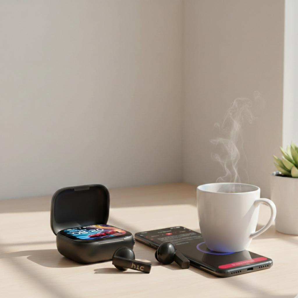 HTC NE40 True-Wireless-Ohrhörer — fortschrittliche Technologie zur Geräuschunterdrückung