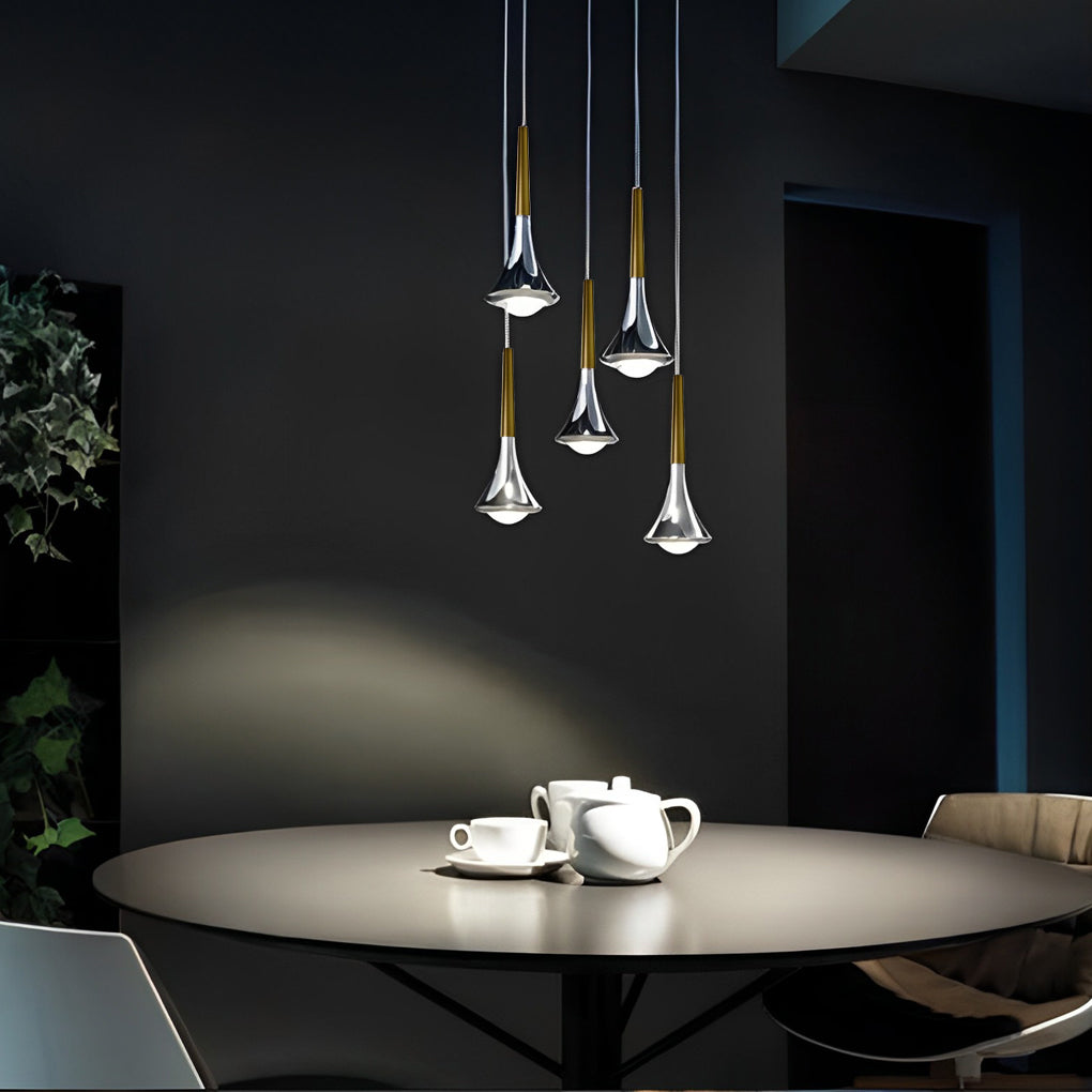 AquaLight Závěsné svítidlo ve tvaru kapky vody - skandinávský styl