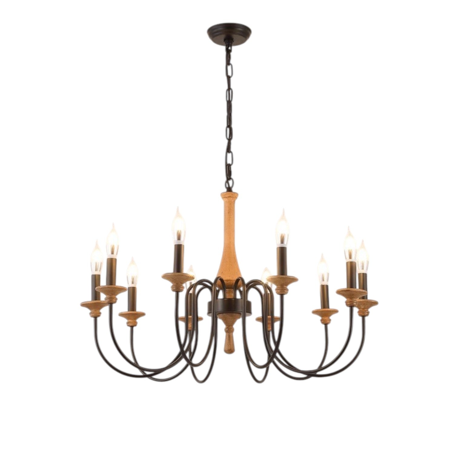 Aurelia Lux Chandelier With Vintage Bedroom Style For Soft Lighting