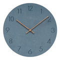 Minimalist Norwegian Silent Wall Clock, 29 cm Scandinavian Decor