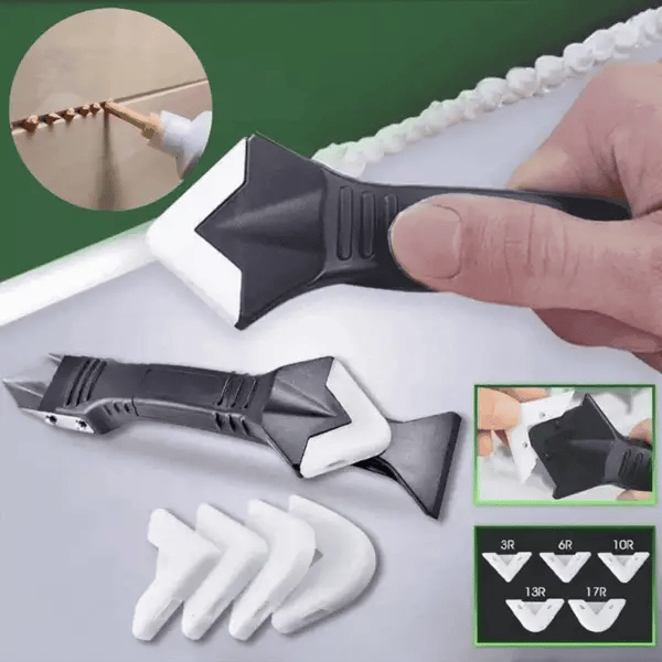 3-in-1 Caulk Remover - The #1 silicone caulking tool | Filindra