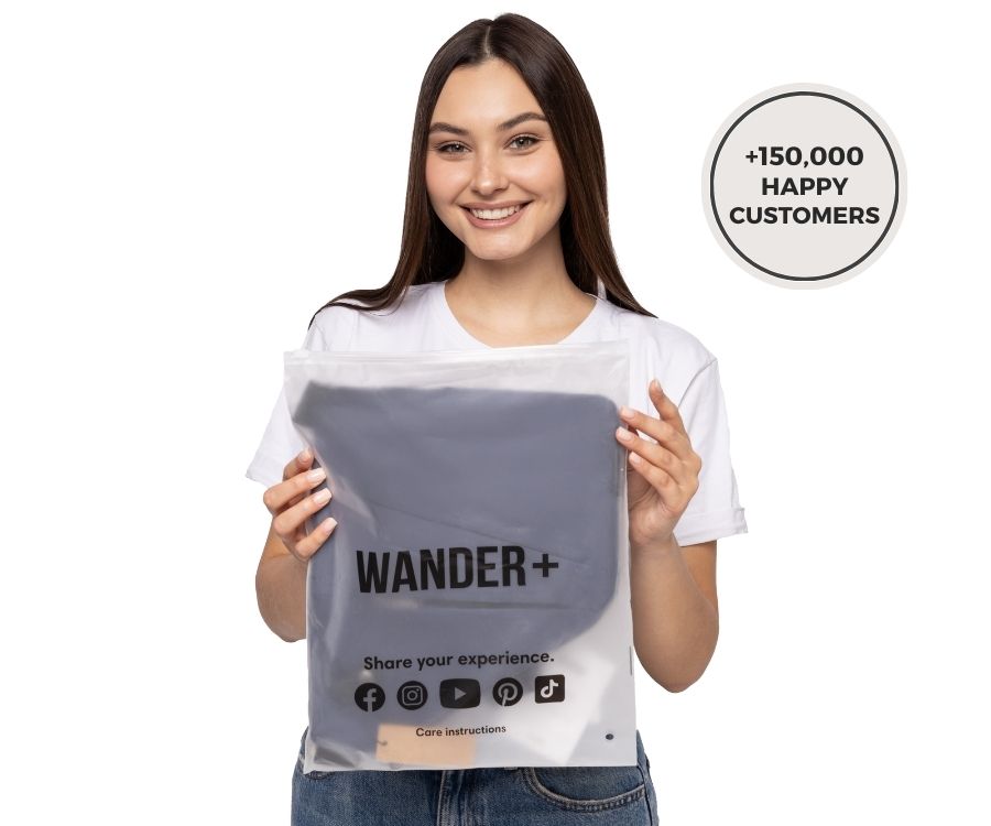 Anti-Theft Travel Bag — Concealed Zipper Design & Secure Front Pockets