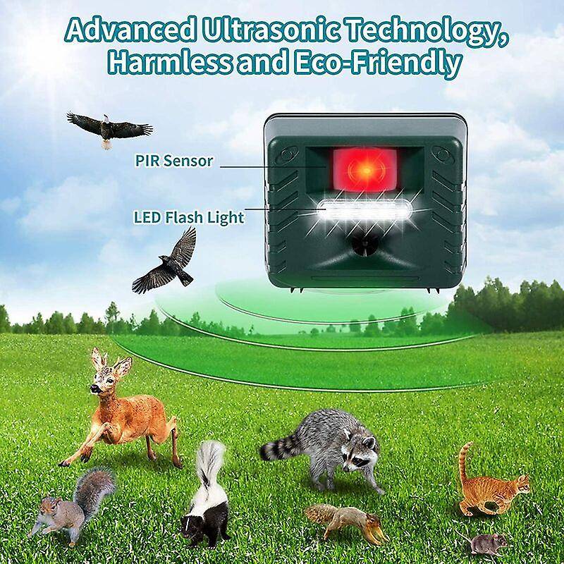 Woodpecker Ultrasonic Repeller for Effective Bird Control - Get Rid of Woodpeckers | Filindra