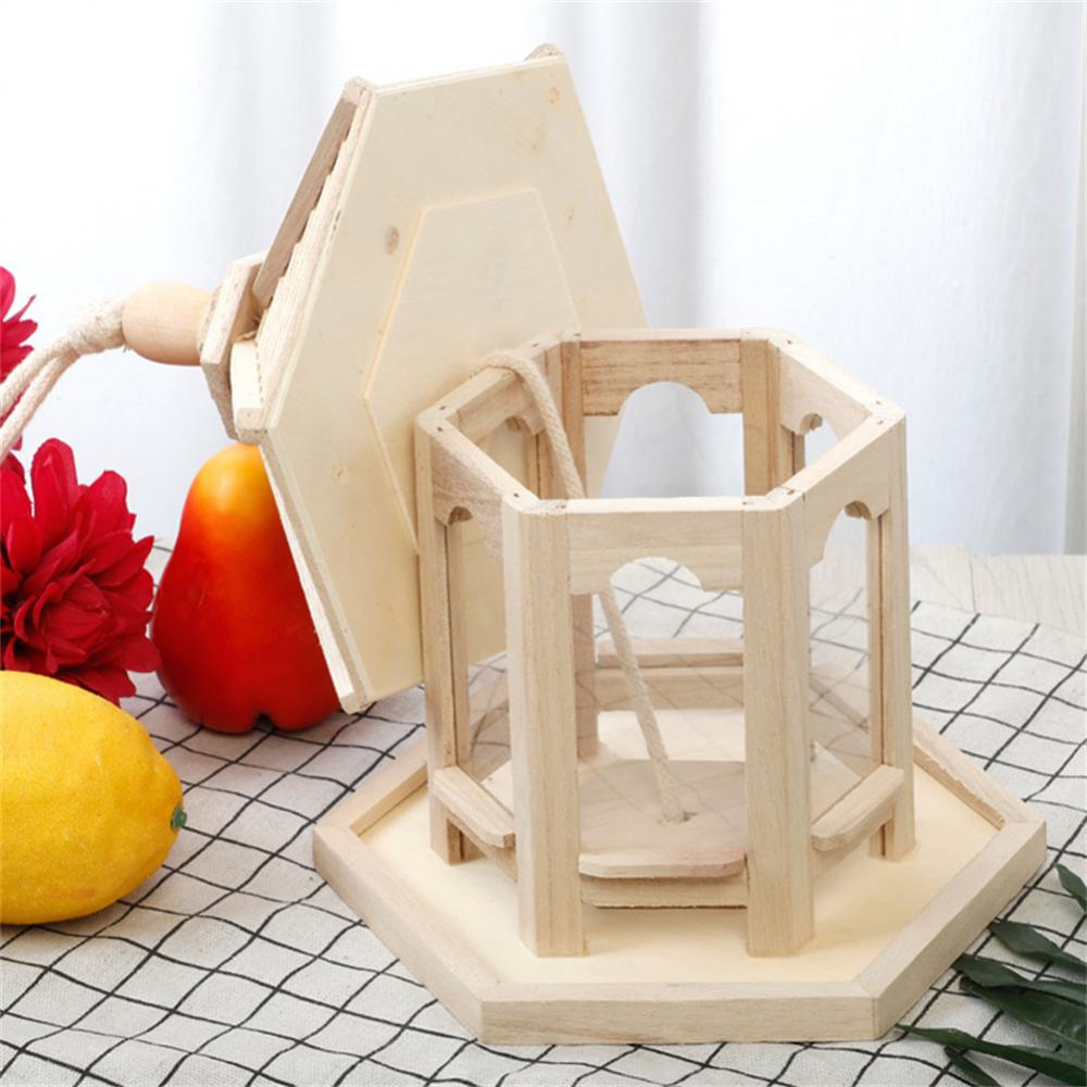 Wooden Transparent Household Bird Feeder | Filindra