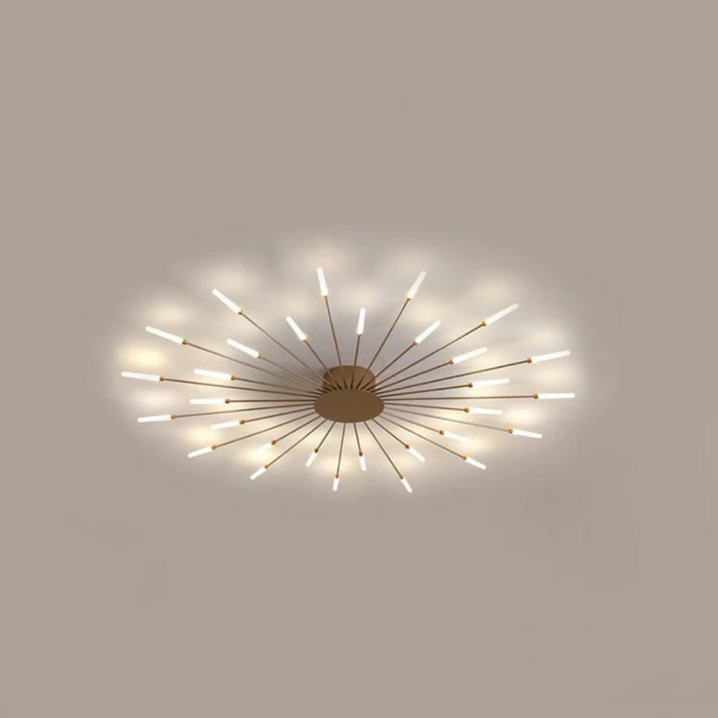 OrionSpiral Sleek Ceiling Light With Luxury LED For Living Room