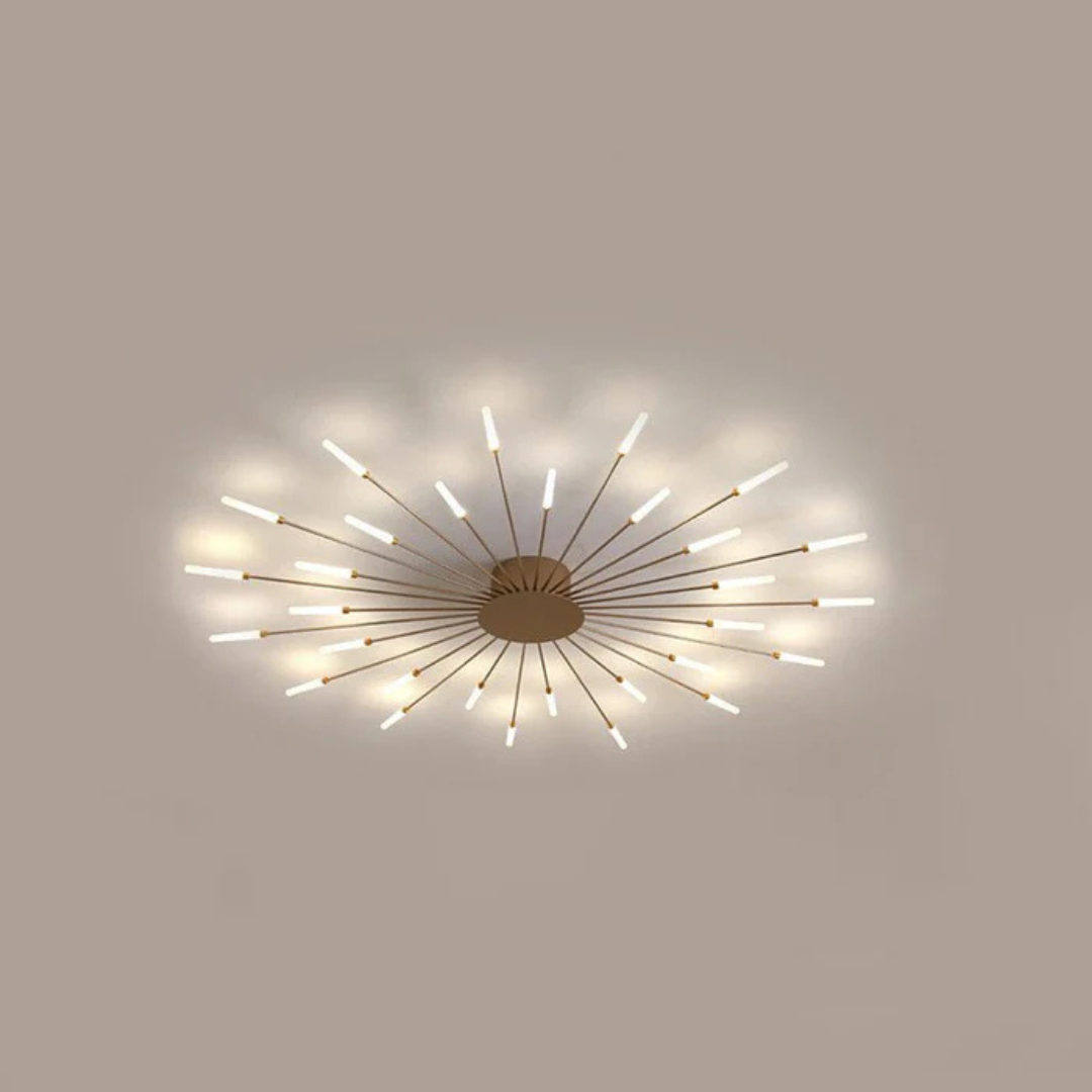 OrionSpiral Sleek Ceiling Light With Luxury LED For Living Room