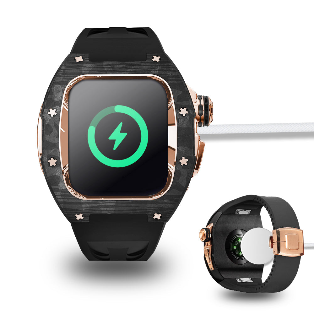 RM7013 Carbon Fiber Retrofit Case Kit for Apple Watch S10