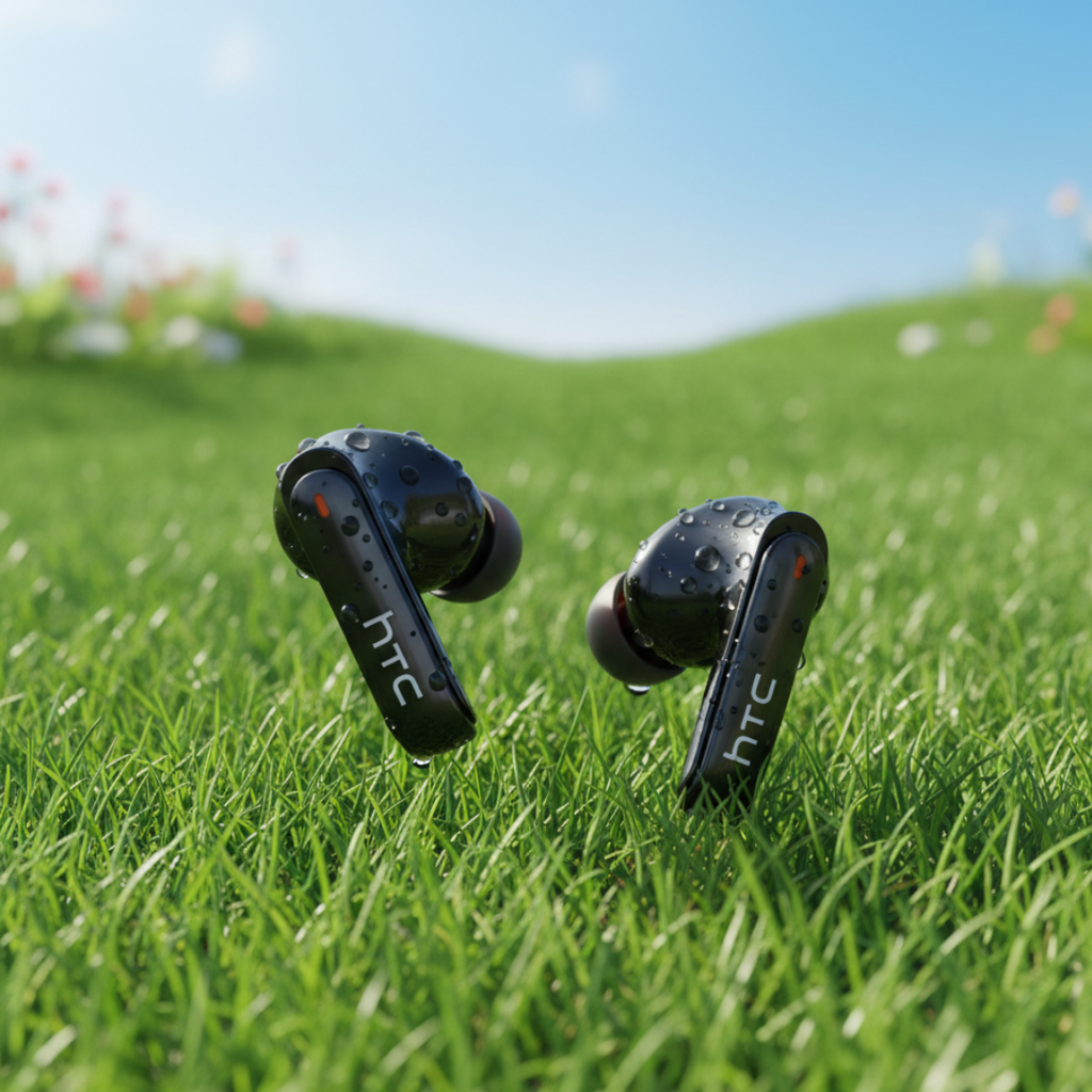 HTC NE70 Wireless Earbuds — Precision Audio Touchscreen Case