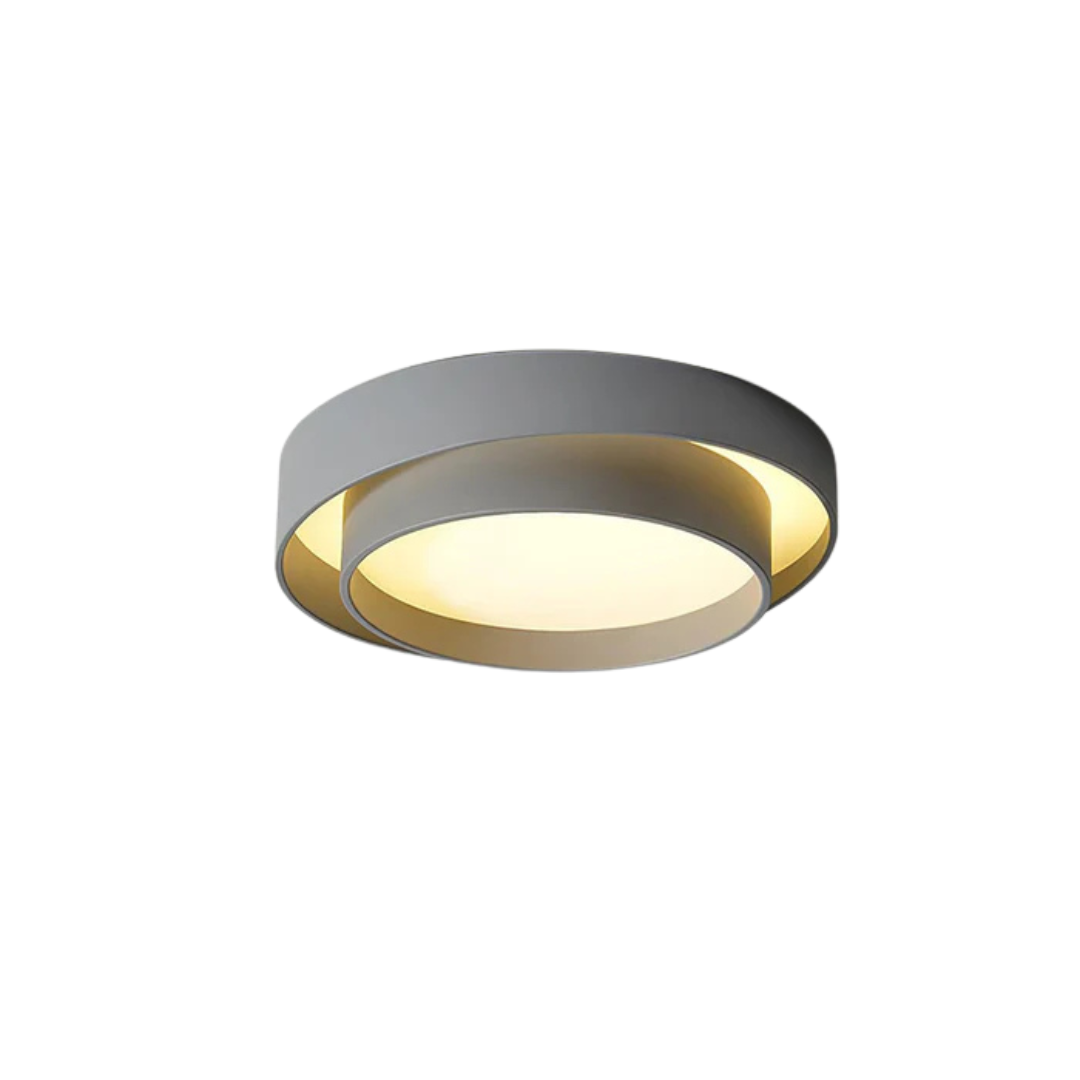 Luminária de Teto Moderna Lunara LED para Áreas de Quarto e Sala de Estar