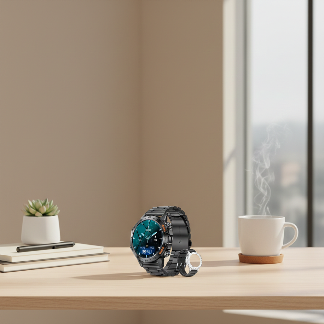 Vízálló, strapabíró okosóra — Bluetooth-hívás, 1.39 hüvelykes érintőképernyő