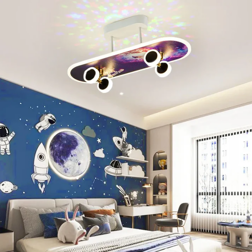 Aurorae Luxe Ceiling Light With Ambient Glow For Modern Spaces