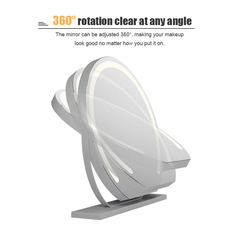 Luminara Dimmable LED Vanity Mirror — Touch Activated Lighting