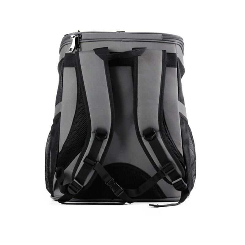 Mochila grande de transporte para gatos — janela bolha, design ventilado