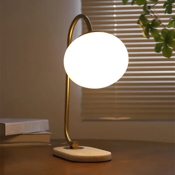 Lumenara Pendelleuchte mit Marshmallow-Glas-Akzentlicht