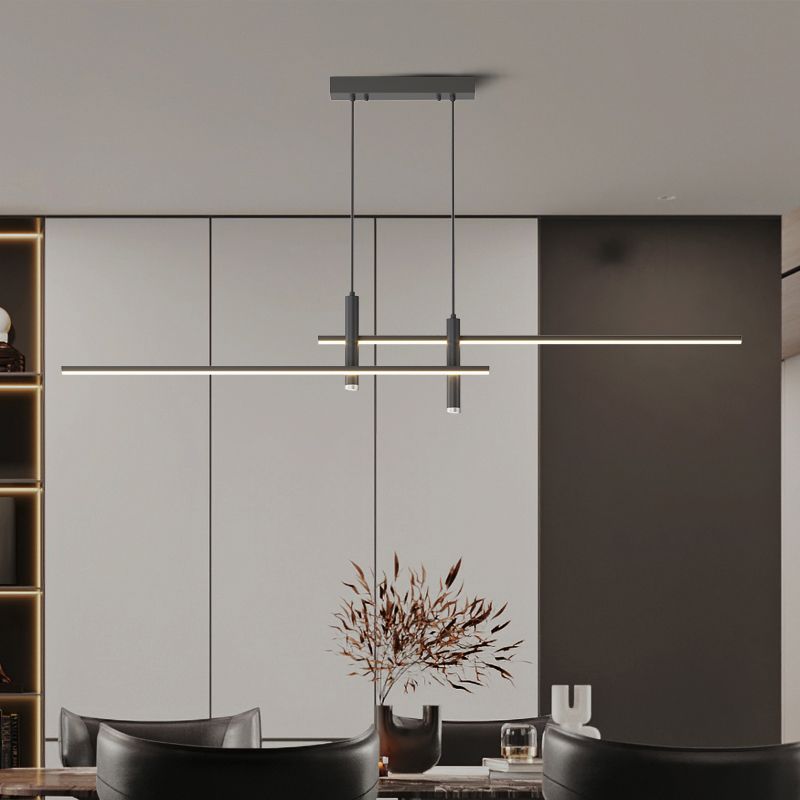 Nexa linjär pendellampa — minimalistisk spotlightarmatur