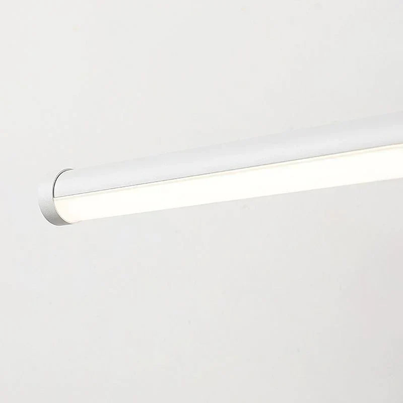Lámpara de pared LED Edge — Diseño minimalista de metal, negro/blanco