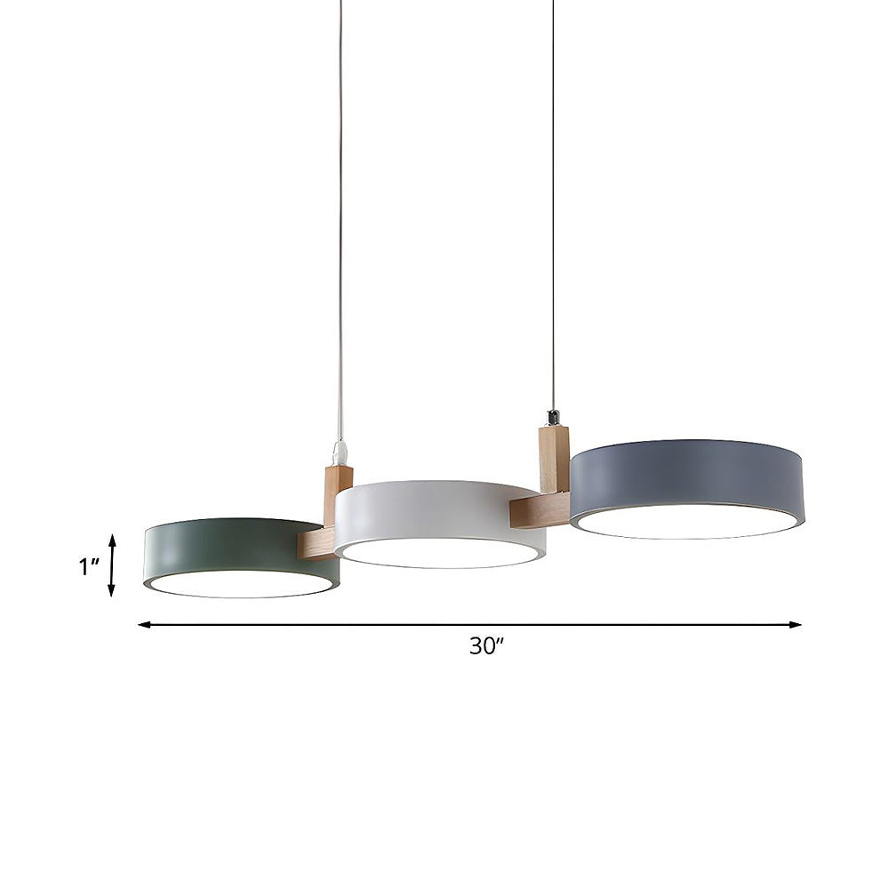 Nordic Multi Head Flush Ceiling Light — Minimalist Lines, Durable Build