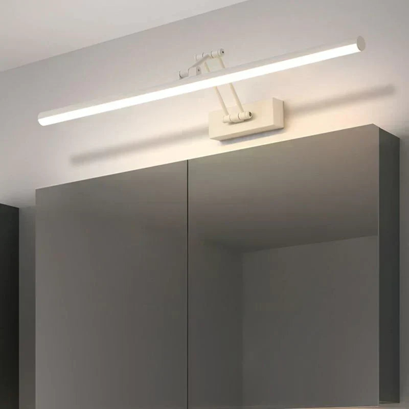 Lámpara de pared LED Edge — Diseño minimalista de metal, negro/blanco