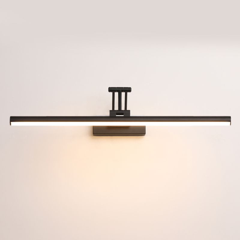 Lámpara de pared LED Edge — Diseño minimalista de metal, negro/blanco