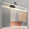 Lámpara de pared LED Edge — Diseño minimalista de metal, negro/blanco