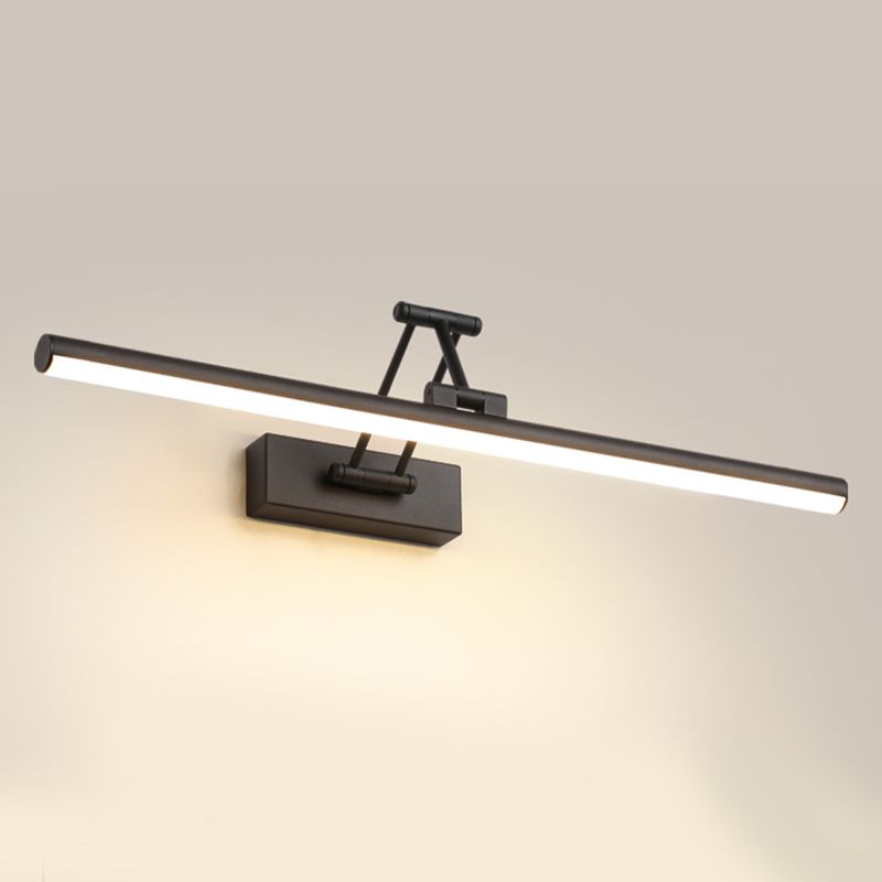 Lámpara de pared LED Edge — Diseño minimalista de metal, negro/blanco