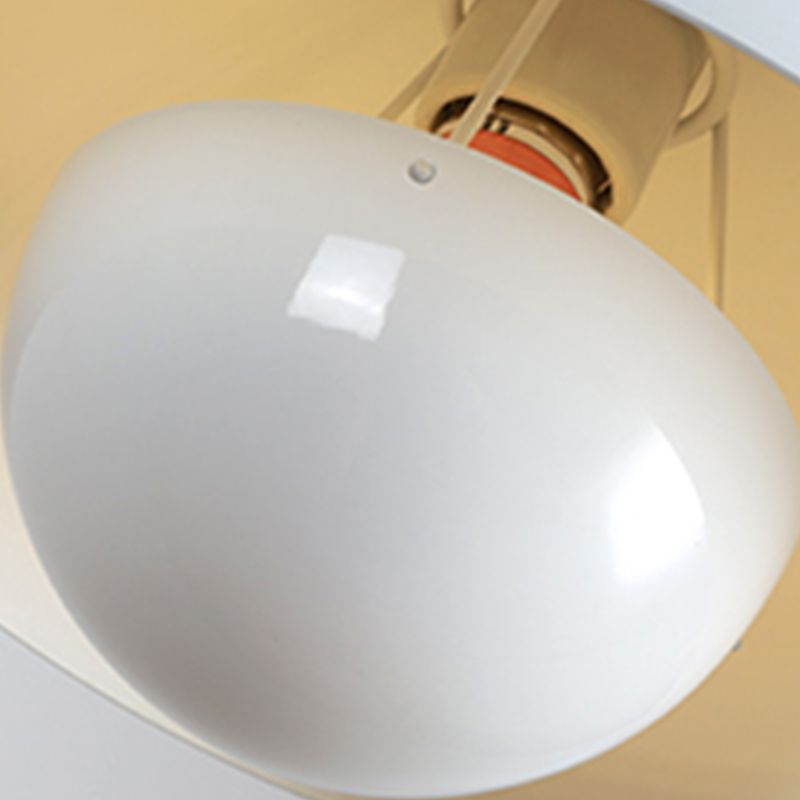 Suspension géométrique moderne à 1 lumière en fer forgé