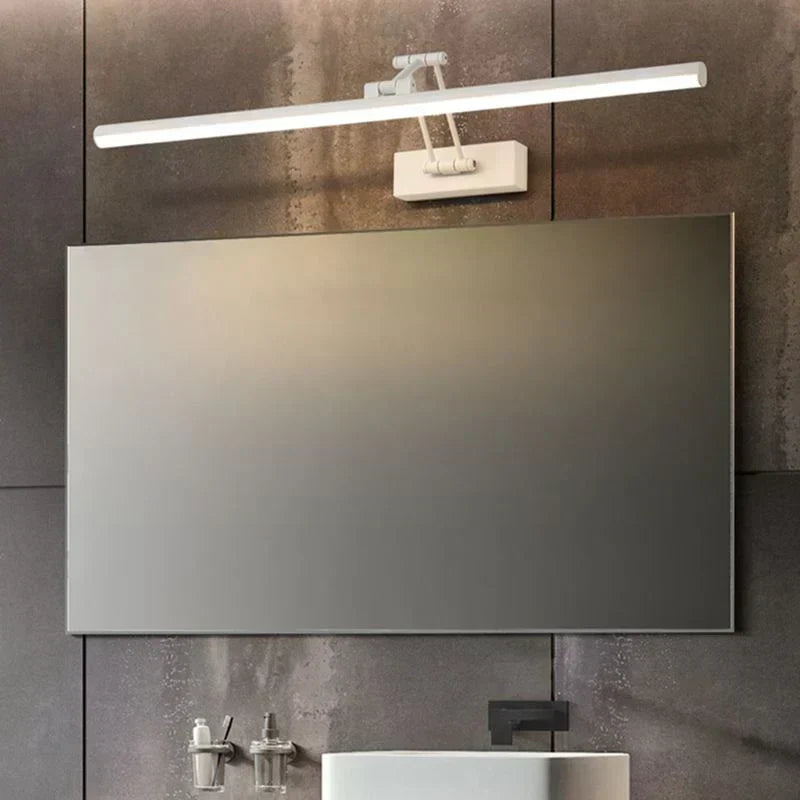 Lámpara de pared LED Edge — Diseño minimalista de metal, negro/blanco