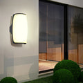 NovaLuma Exterior LED Wall Lamp IP65 In Matte Black Modern