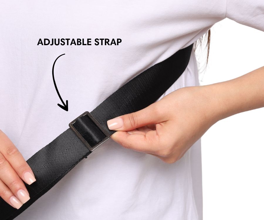 Anti-Theft Travel Bag — Concealed Zipper Design & Secure Front Pockets