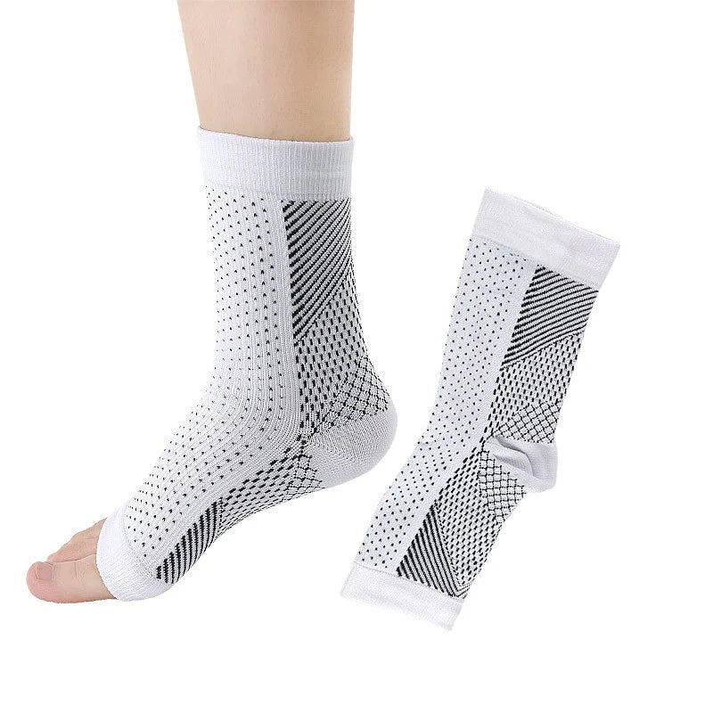 CuraFlex Knee-High Support Socks — All-Day Comfort & Gentle Compression