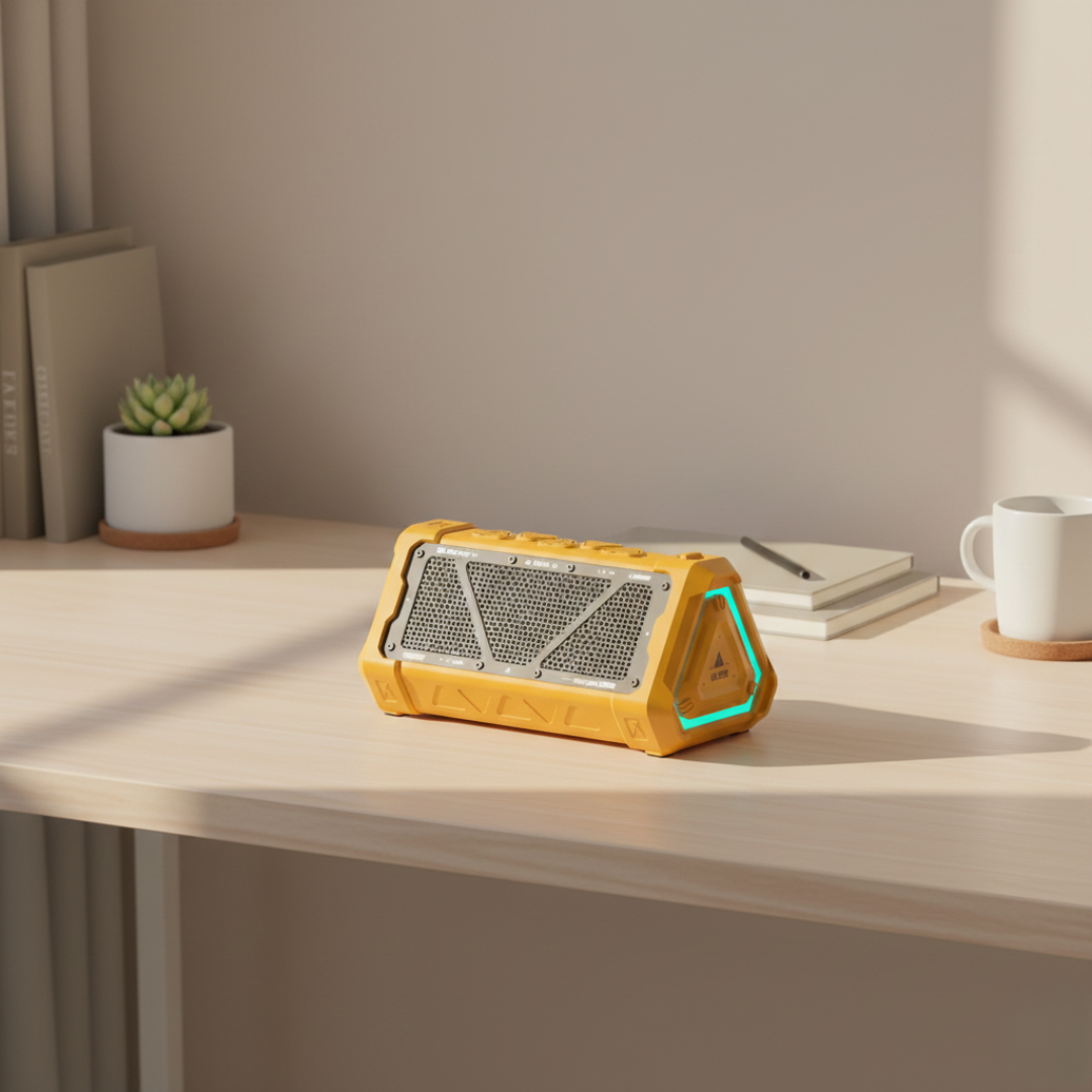 MLOVE P3 Outdoor-RGB-Bluetooth-Lautsprecher - Kompaktes Design, leistungsstarker, verzerrungsfreier Klang
